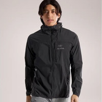 ARC'TERYX 始祖鸟 SQUAMISH HOODY 轻量男子防风夹克透气连帽外套