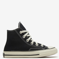 匡威 1970S经典男复古高帮帆布鞋童鞋黑色368983C