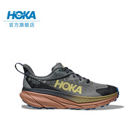【先加购 7日早10付定 交个朋友双11】HOKA ONE ONE户外防水鞋挑战者7GTX 行星灰/枫树红-男 41/260mm