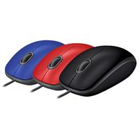 logitech 罗技 lM110s静音有线鼠标