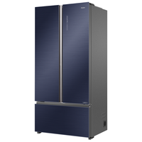 Haier 海尔 全空间保鲜飨宴系列 BCD-570WLHSS17B2U1 风冷三门冰箱 570L 晶釉蓝