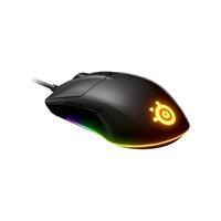 Steelseries 赛睿 Rival 3 有线鼠标 8500DPI RGB 黑色