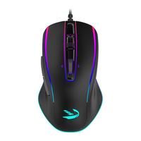 LANJUN 览峻 掌控者 GM170 有线鼠标 5000DPI RGB 黑色