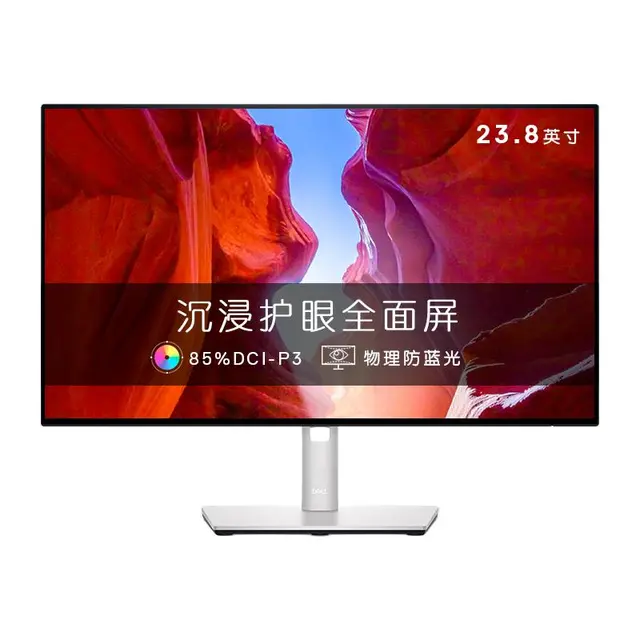 DELL 戴尔 U系列 U2417H 23.8英寸 IPS 显示器(1920×1080、60Hz、99%SRGB)