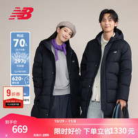 new balance BALANCE NB24外套男款潮流时尚休闲百搭连帽羽绒服 BK AMJ43355 L