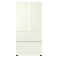 海尔 BCD-463WGLFD45Y9U1 超薄零距离自由嵌入式 法式多开门冰箱 463L