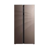 Midea 美的 BCD-603WKGPZM(E) 风冷对开门冰箱 603L 伯爵咖