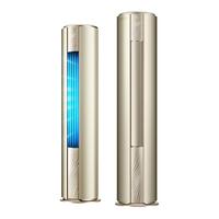 Midea 美的 M刻系列 KFR-72LW/BP3DN8Y-YB300(B1) 3匹 变频 立柜式空调 浅槟色