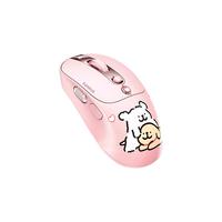 倍思线条小狗联名无线鼠标蓝牙双模适用苹果电脑macbook办公女生