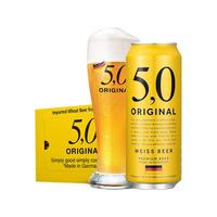 5.0 自然浑浊型小麦啤酒 500ml*24听