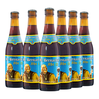 St. Bernardus/圣伯纳 圣伯纳12号四料啤酒 330ml*6瓶