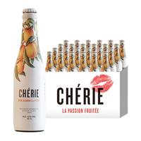 奢莉cherie 樱桃味/覆盆子味小麦啤酒比利时进口精酿水果味啤酒 桃子味