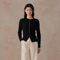 阿依莲 女士针织开衫 AE4218F835