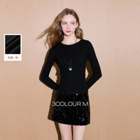 Threecolor 三彩 女士针织衫 D404ZM24SM00