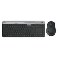  logitech/罗技 双模便携 无线鼠标套装  黑色