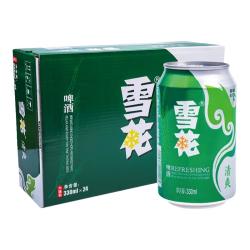 雪花 BEER 雪花 SNOWBEER 清爽啤酒