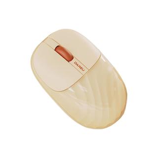 Dareu 达尔优 LM135 2.4G/蓝牙双模鼠标 1200DPI 奶茶色