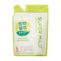 日本资生堂惠润草本清香无硅油洗发水/护发素补充装400ml