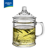 乐唯诗 加厚玻璃杯 祥云款 350ml 1只