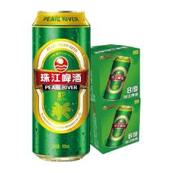 珠江啤酒 清爽  500ml*12罐*2箱