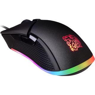 Tt esports 斗龙 MO-IRS-WDOHBK-01 有线鼠标 5000DPI IRIS RGB 黑色