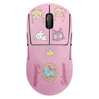  logitech/罗技 罗技GPW 轻量化 无线游戏鼠标+美少女贴纸+大桌垫