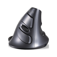 DeLUX 多彩 M618 充电版 2.4G蓝牙 双模无线鼠标 4000DPI 黑色