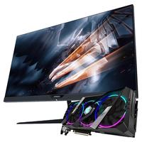 AORUS AD27QD 27英寸 IPS FreeSync 显示器(2560×1440、144Hz、100% AdobeRGB、HDR400)