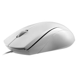 雷柏 N1200 有线鼠标 1000DPI 白色
