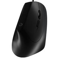 Dareu 达尔优 LM108 2.4G 无线垂直鼠标 1600DPI 黑色
