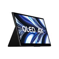 六维鲨 O13U6 4K分辨率 黑色 13.3英寸 OLED便携显示器