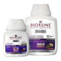 BIOXSINE 防掉发 黑蒜洗发水  300ml+100ml