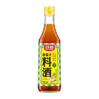 厨邦葱姜汁料酒500ml厨房烹饪调味品调料清蒸红烧家用去腥调料