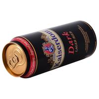 德国啤酒Kaiserdom凯撒顿姆 原装进口白啤酒黑啤酒 黑啤酒500ml*2听