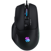 双飞燕旗舰店 血手幽灵(bloody)W70游戏鼠标吃鸡绝地求生宏编程赛博朋克2077人体工学RGB W70 MAX(朋克风磨砂黄)