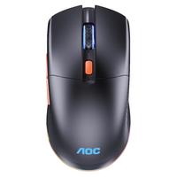 AOC 无线蓝牙鼠标GM163充电款女生游戏电脑电竞笔记本外设专用有线