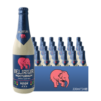 DELIRIUM 粉象 深粉象啤酒 浓郁焦糖味 330ml*24瓶