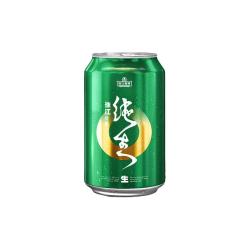 珠江啤酒 特制纯生330mL*24罐整箱批发国产鲜啤酒听装清爽生啤