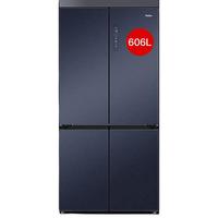 海尔 BCD-606WGHTD14BRU1 双变频三循环 606L 四开门冰箱