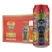 CROWN KRONE 皇冠 皇冠小麦白啤 500ml*24听