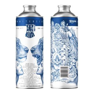 雪花 BEER/雪花 SNOWBEER 比利时风味 白啤  整箱装 1x6x1L 1L