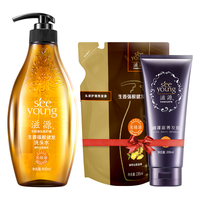 seeyoung 滋源 生姜强根健发洗头水 油性头皮 400ml