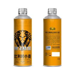 狮王 橘香 比利时小麦啤酒  1x6x1000ml 包装 1L
