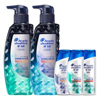 海飞丝 Head & Shoulders专研去屑洗发水露840g控油止痒洗头膏男女士蓬松清洁头皮