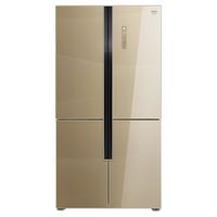 MELING 美菱 M鲜生系列 BCD-660WUP9BA 风冷十字对开门冰箱 660L 金色