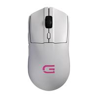 戴尔（DELL） 戴记严选 超薄无线鼠标 高颜值 人体工学 商务办公 电竞游戏家用鼠标 GM3323D 可充电 双模 无线+有线 白色