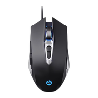  HP/惠普 RGB灯效 有线鼠标  M220黑色【静音版】宏程