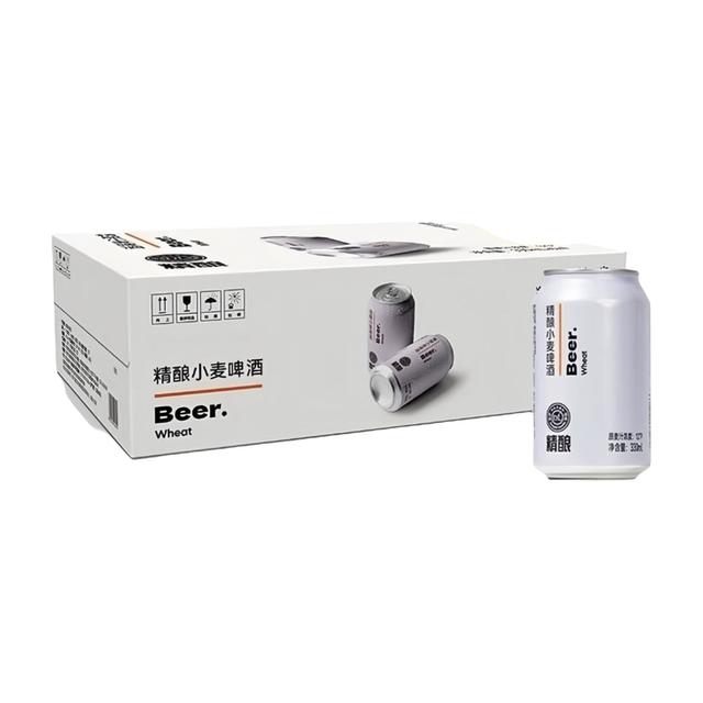 胖东来 精酿小麦啤酒 330ml*24瓶