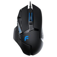 迪摩 DEARMO F35 精英版 有线鼠标 6000DPI RGB 黑色