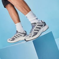 adidas 阿迪达斯 ECLYPTIX 2000休闲跑步鞋男子阿迪达斯轻运动JR5154 灰色/亮白/浅灰 41